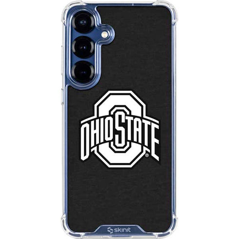 Ohio State University OSU Black Galaxy S25 Clear Case
